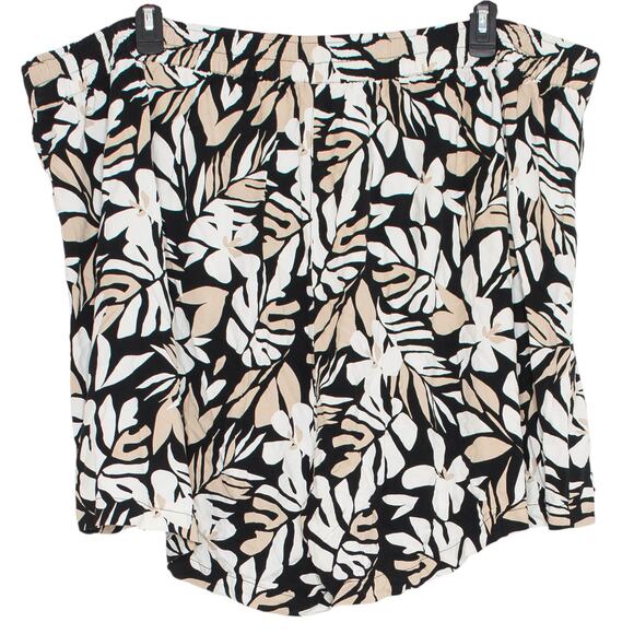 Old Navy Shorts Playa High Rise Pull On Y2K Coastal Grandma Retro Boho Beach 4X - Picture 5 of 5